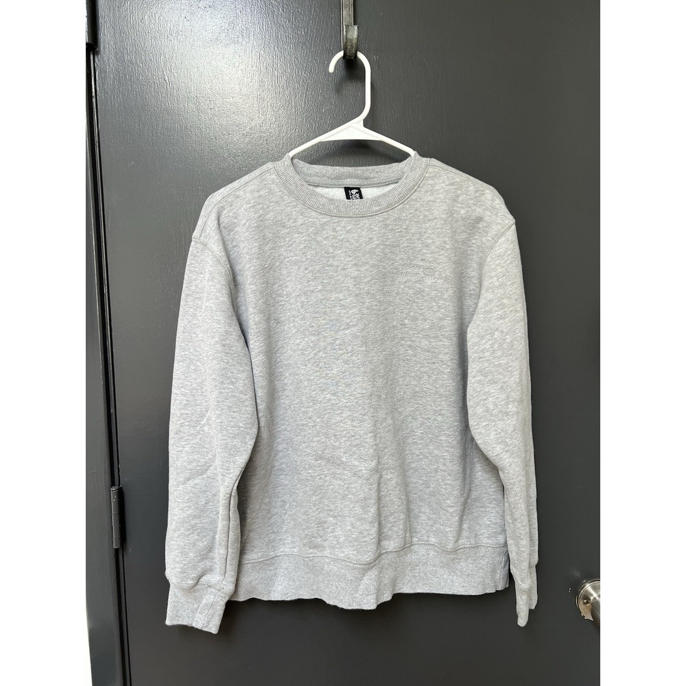 Mountain Hardwear Sweatshirt Women Sz L Embroidered Logo Gray Crewneck Pullover